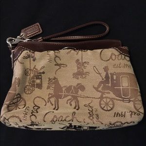 Coach wristlet